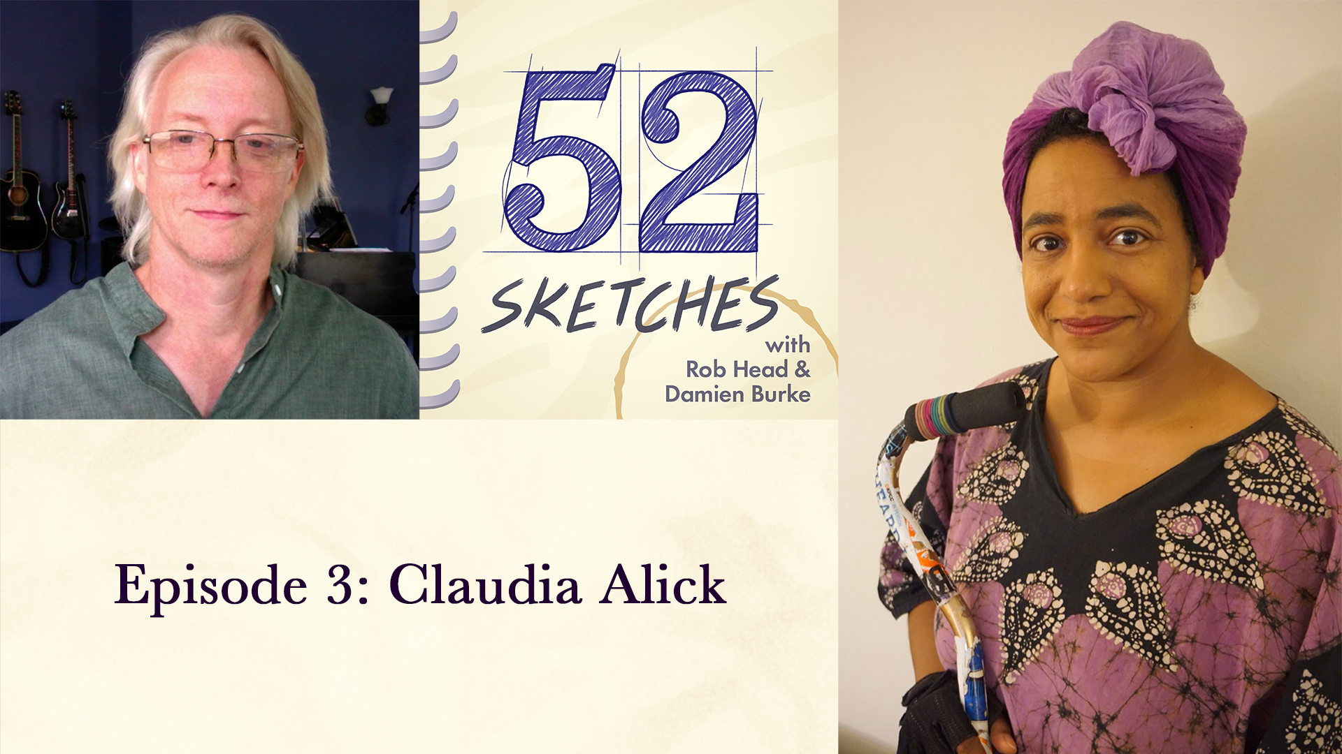 52 Sketches episode 3 — Claudia Alick